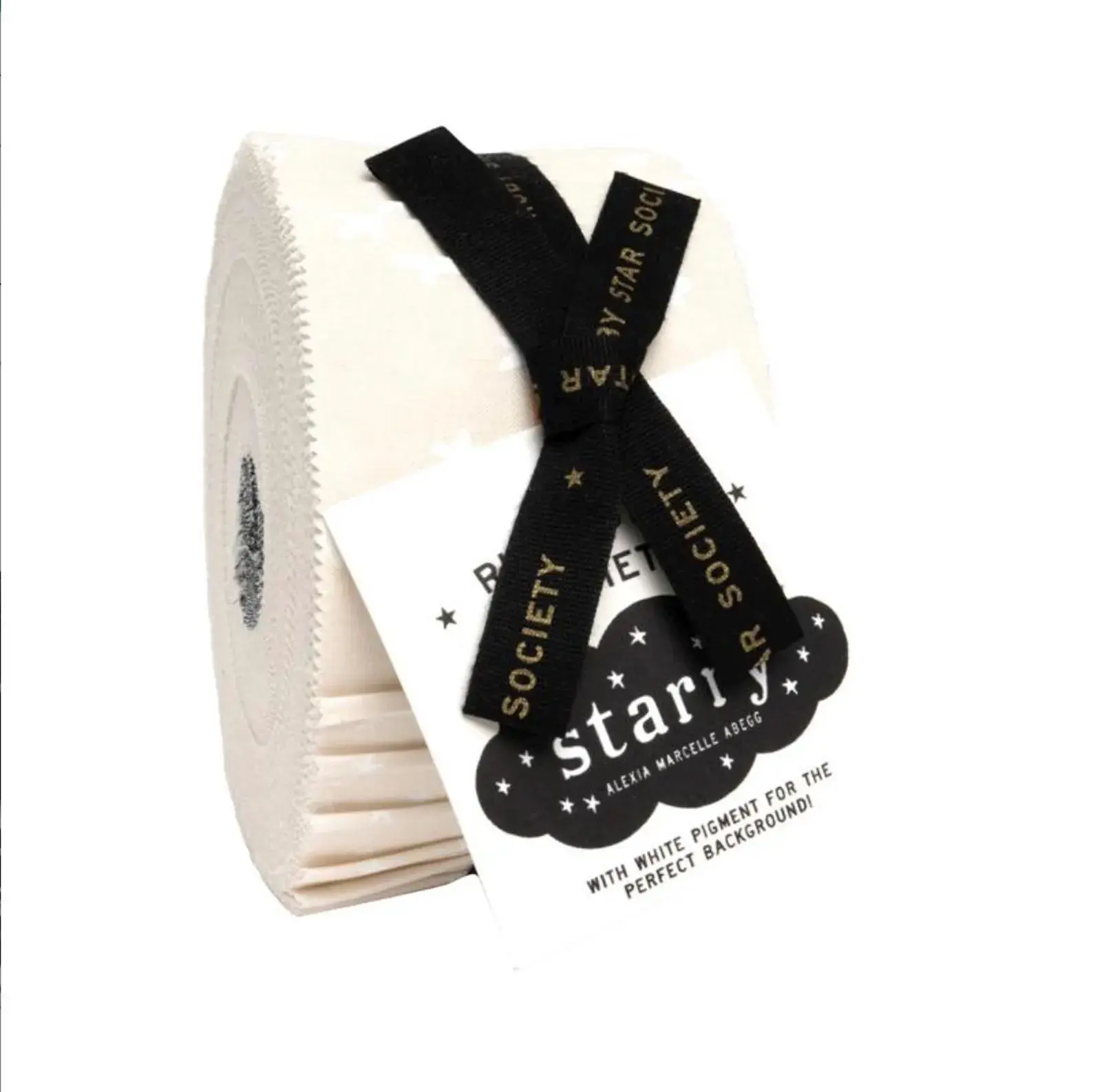 Starry Jelly Roll® White Natura | Ruby Star Society | Moda