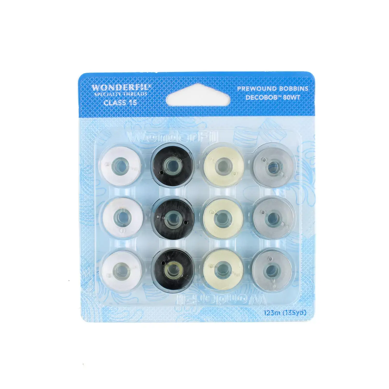 Pre-Wound Class 15 Bobbins | Wonderfil