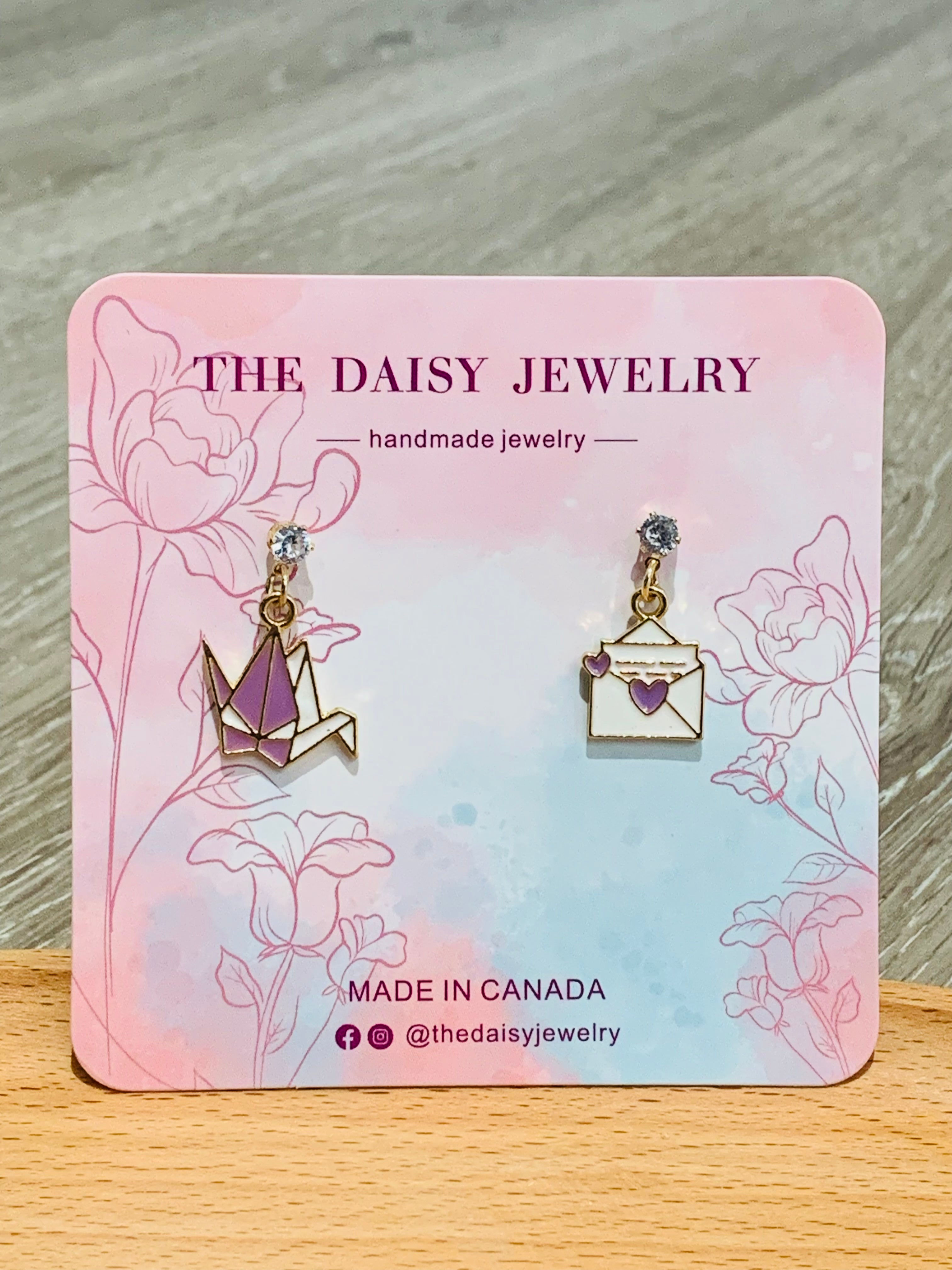 Letter Earrings
