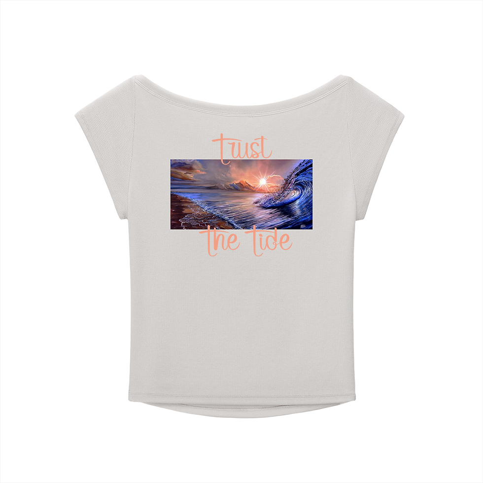 Thumbnail: Essential Wide Neck Baby T-shirt