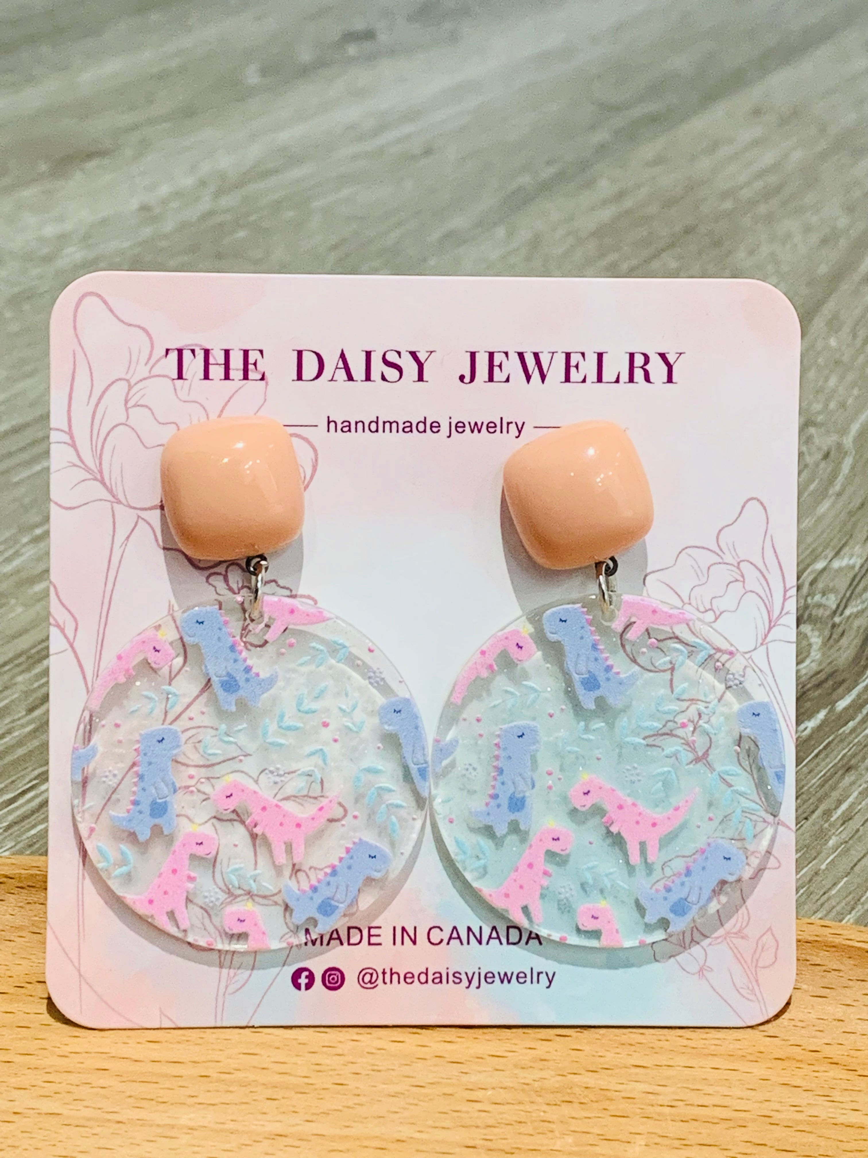 Dinosaur Earrings