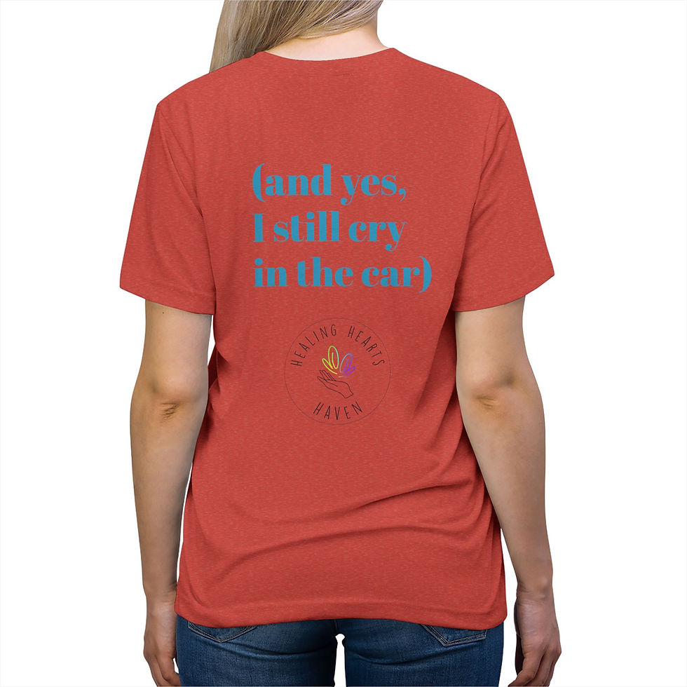Thumbnail: Healing Hearts Haven - Healing is My Superpower Unisex Triblend Tee