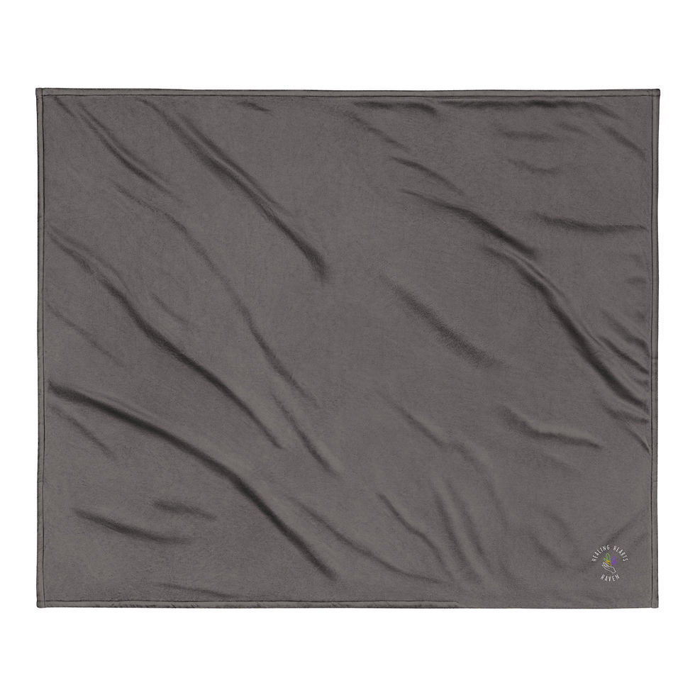 Thumbnail: Premium sherpa blanket Healing Hearts Haven