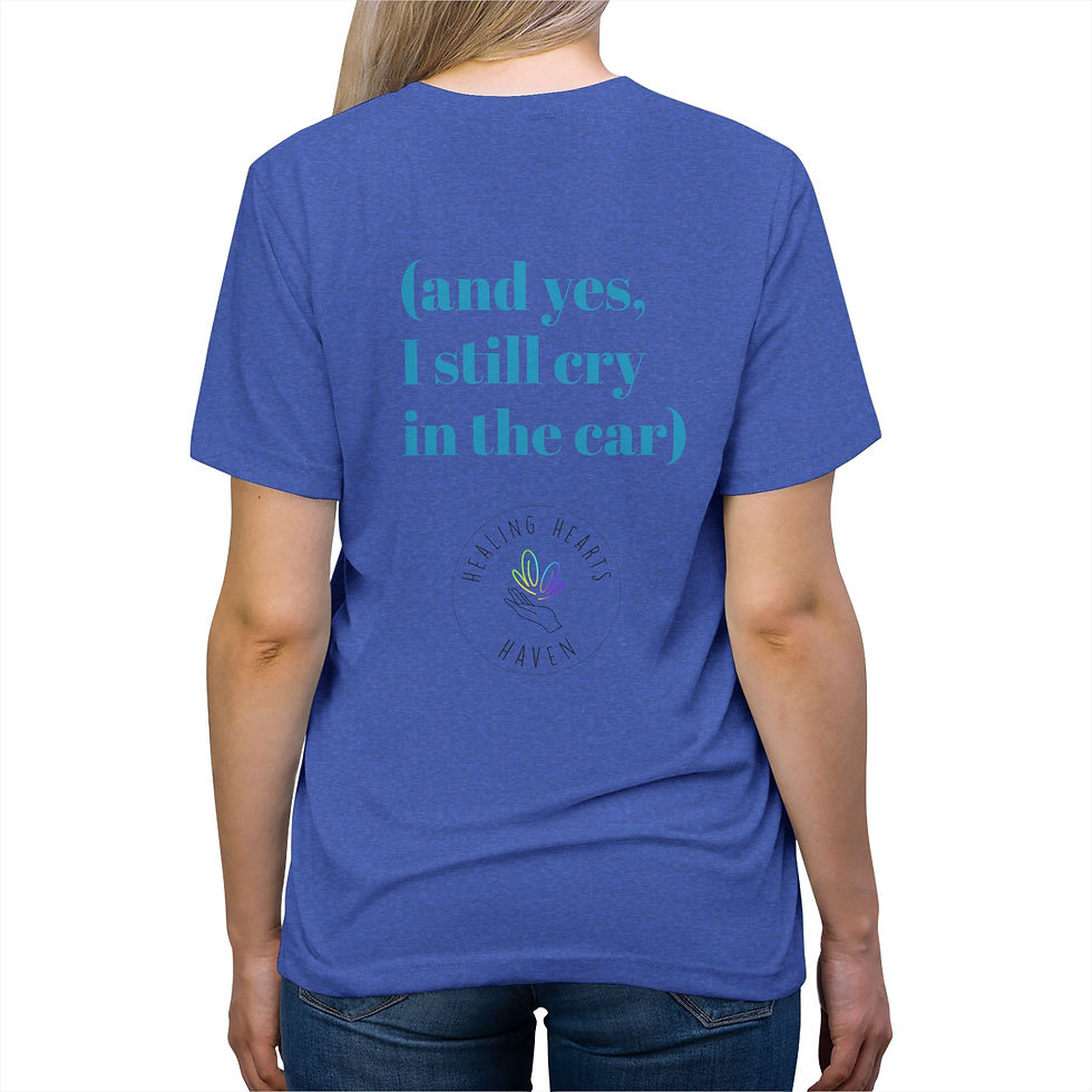 Thumbnail: Healing Hearts Haven - Healing is My Superpower Unisex Triblend Tee