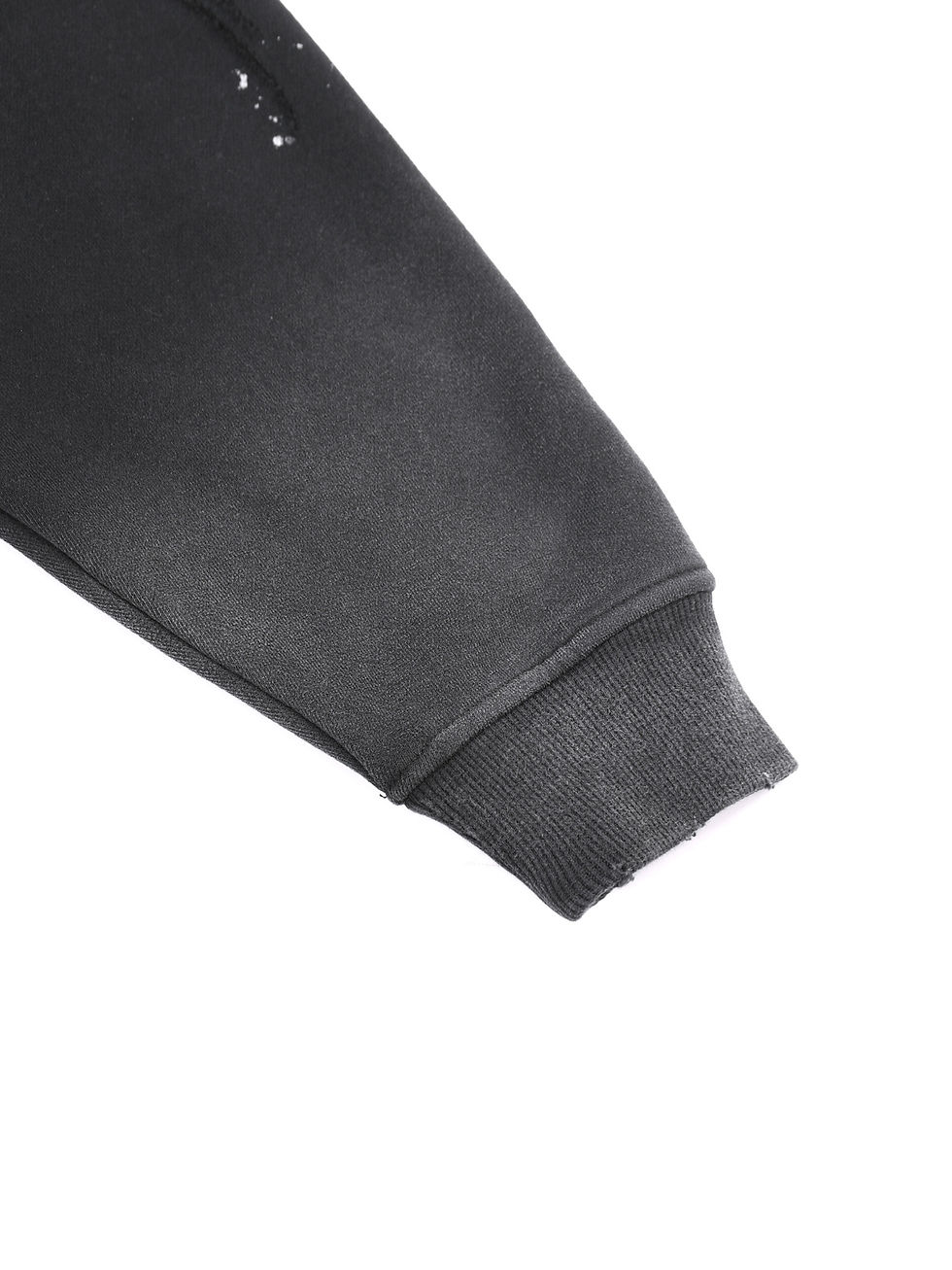 Thumbnail: Vintage Washed Frayed Fleece Hoodie