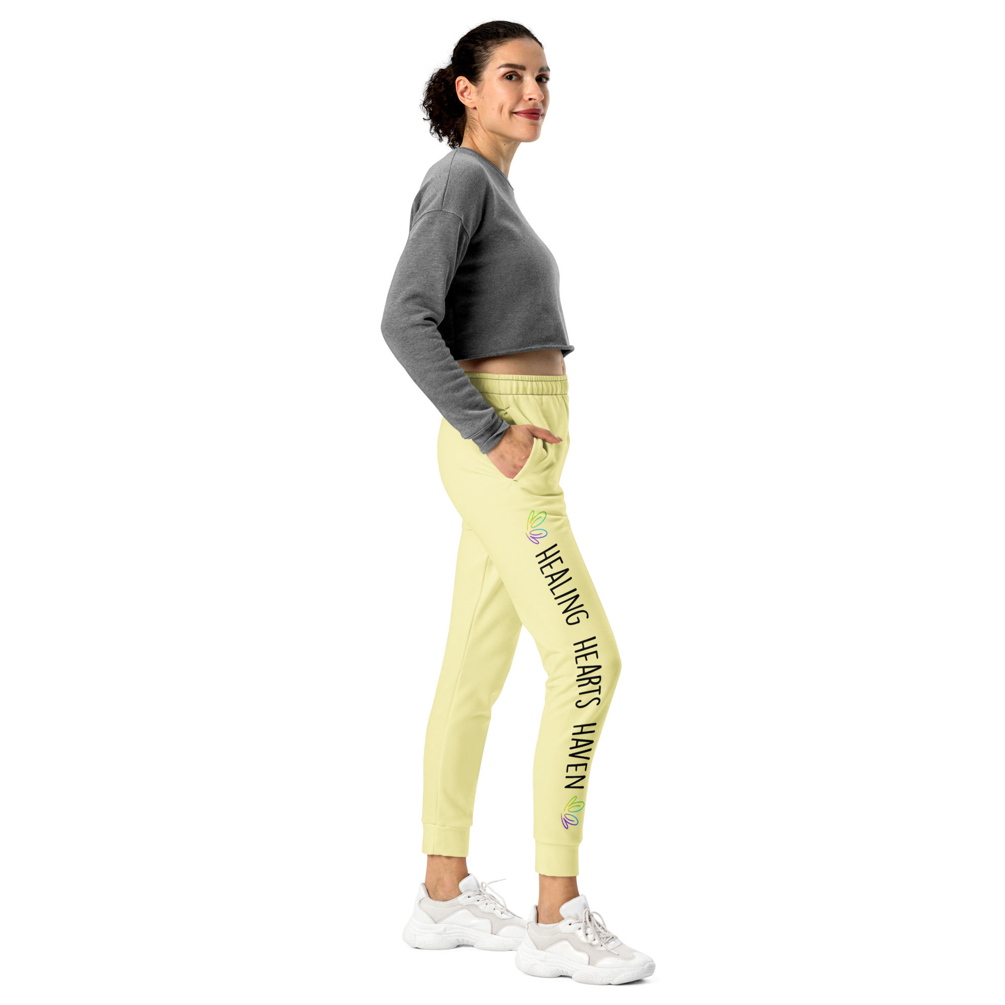 Healing Hearts Haven - Yellow Women's Joggers