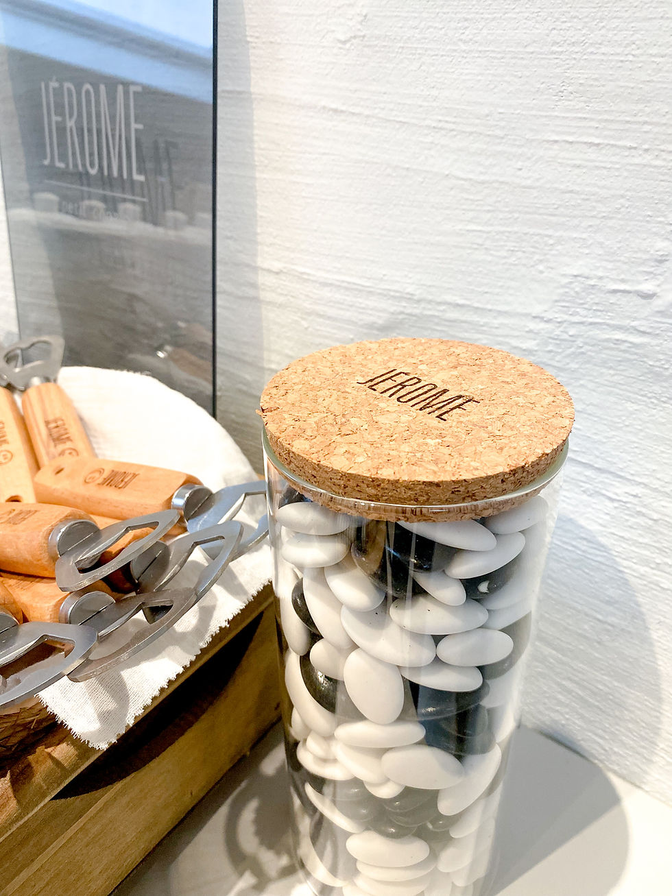 Thumbnail: Uitdeelpot met kurken deksel