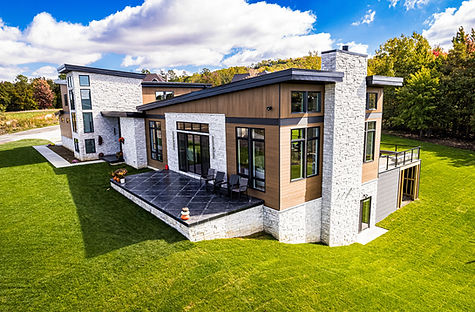 Contemporary house, modern house