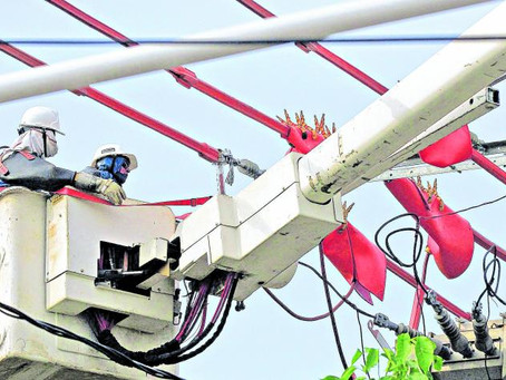 Tubará sin luz porque se robaron parte de las redes eléctricas