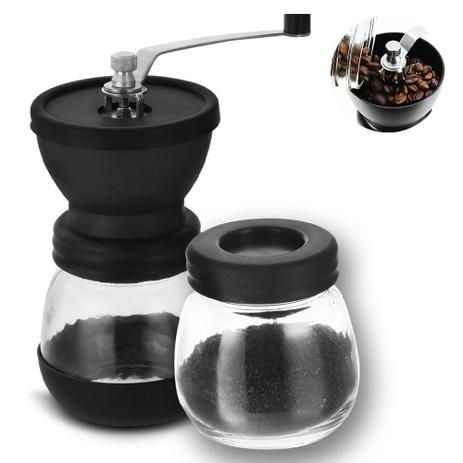 Miniatura: MOEDOR CAFÉ MANUAL DE VIDRO E SILICONE