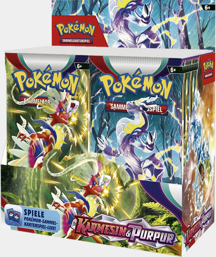 Pokémon - Karmesin und Purpur Display