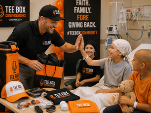 Faith, Family & FORE Giving Back: The Heart of #TEEBOXCOMMUNITY
