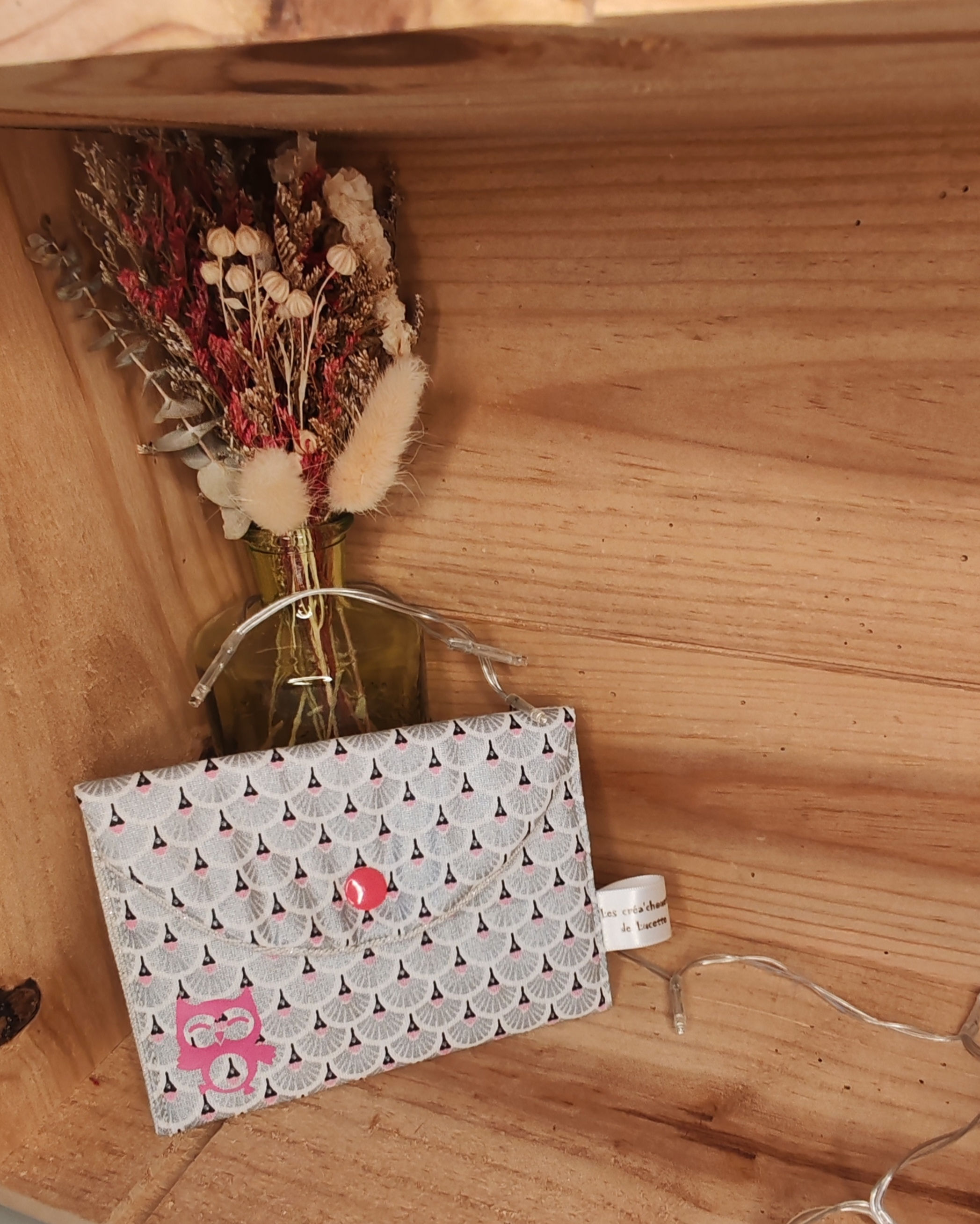 Pochette ' Orchidée'