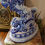 Thumbnail: 19th Century Émile Gallé Faience Lions 6 Light Table Lamps