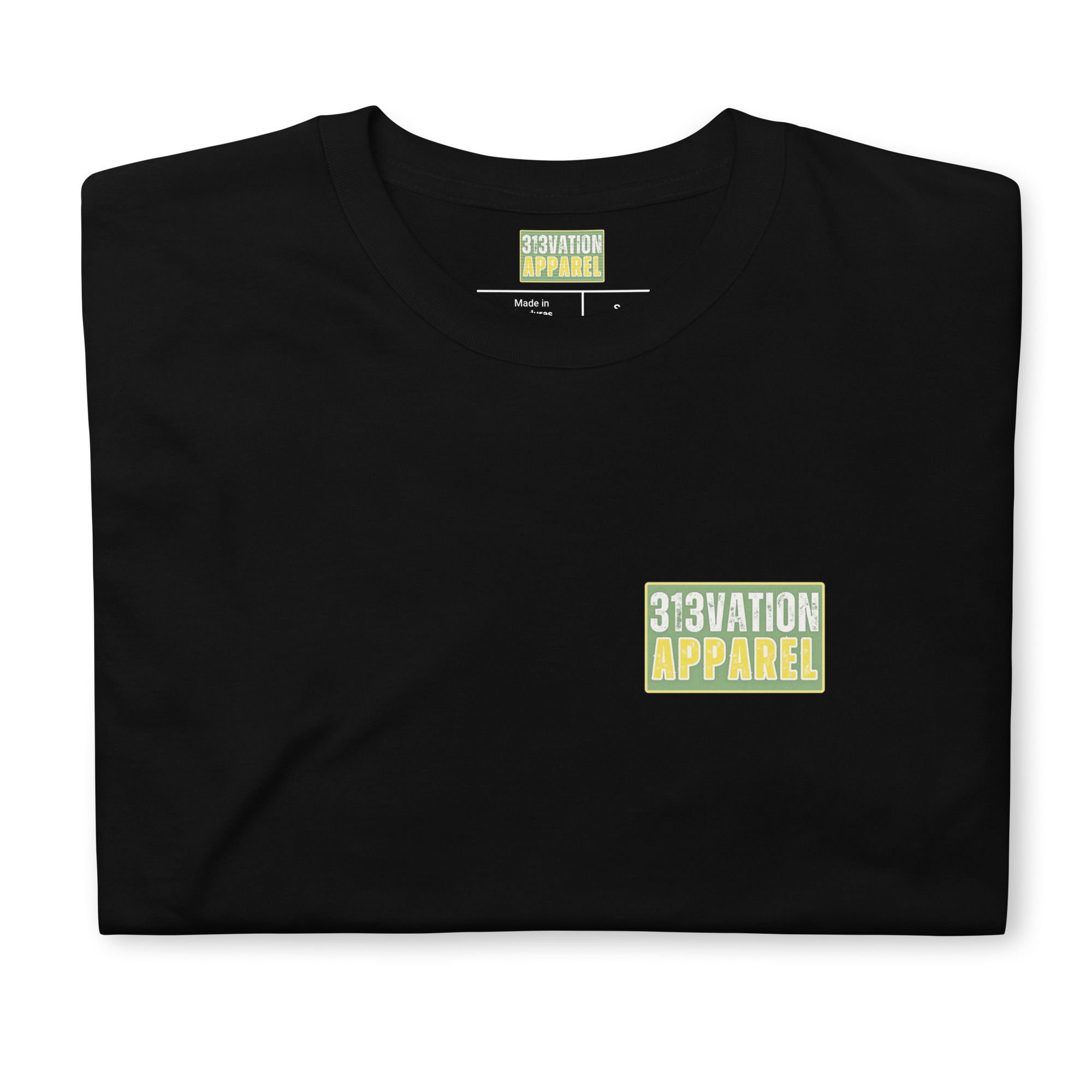 313vation Apparel logo_Brand colors_Left chest