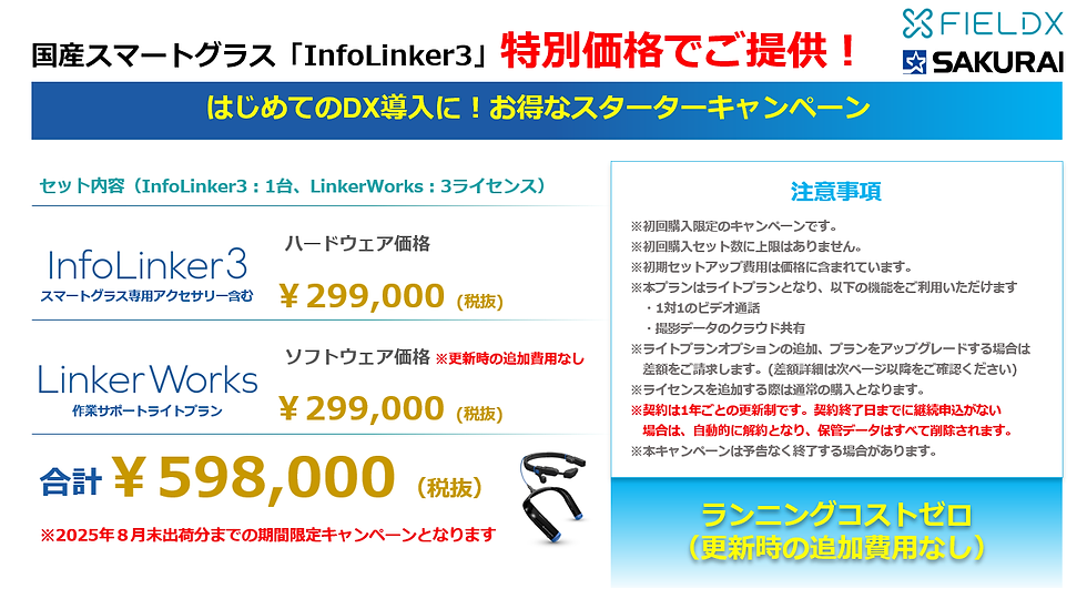 お得なスターターキャンペーン