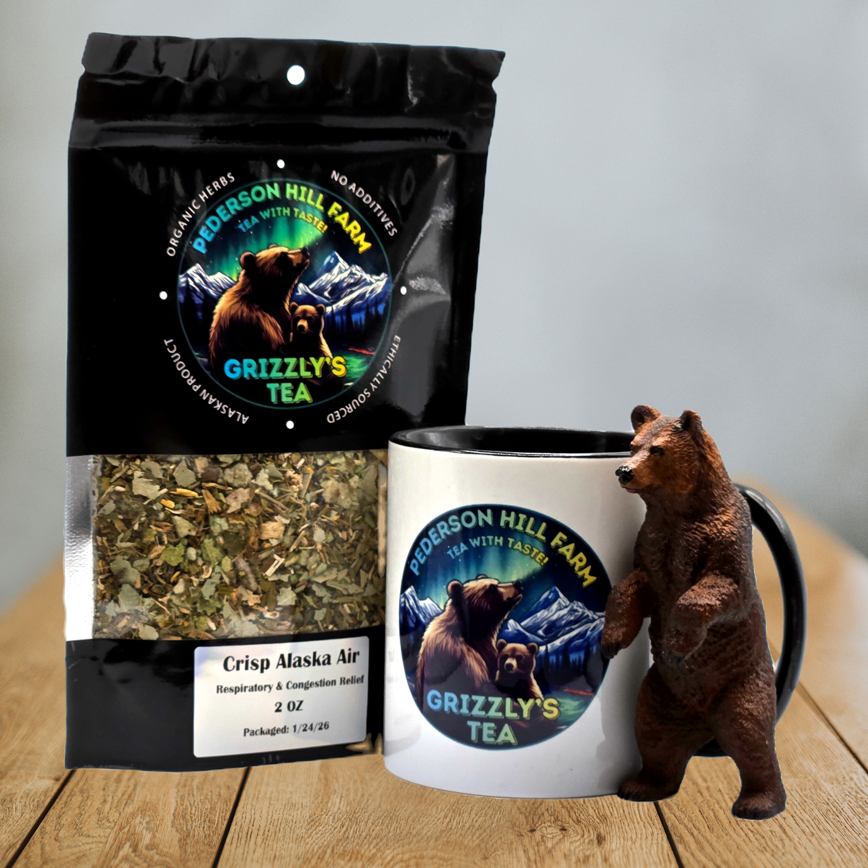 Crisp Alaska Air Respiratory Support Herbal Tea