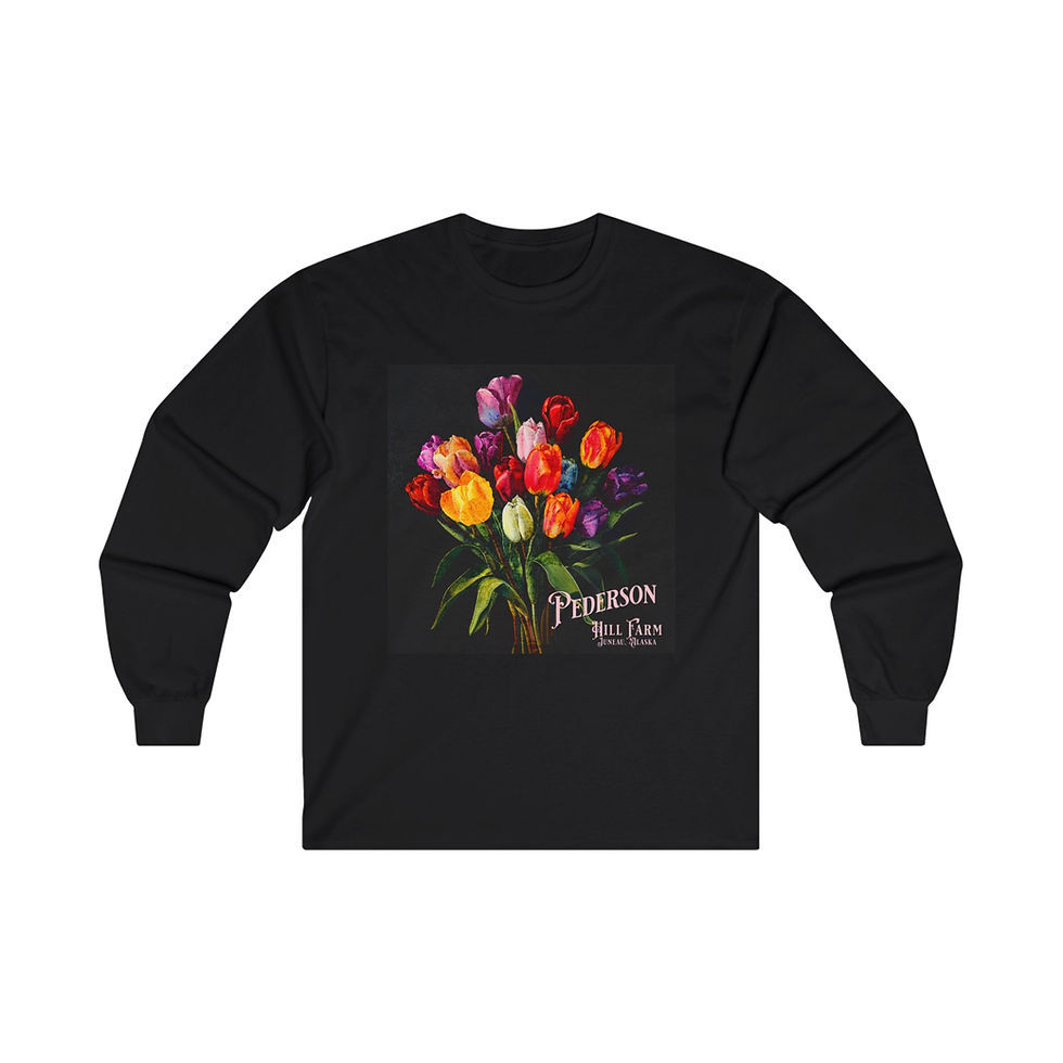 Thumbnail: PHF Tulips Unisex Ultra Cotton Long Sleeve Tee