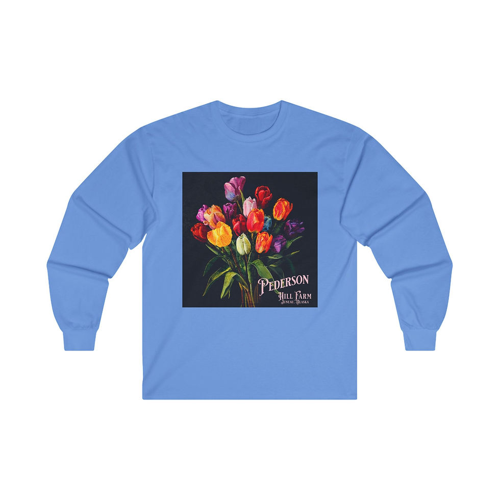 Thumbnail: PHF Tulips Unisex Ultra Cotton Long Sleeve Tee