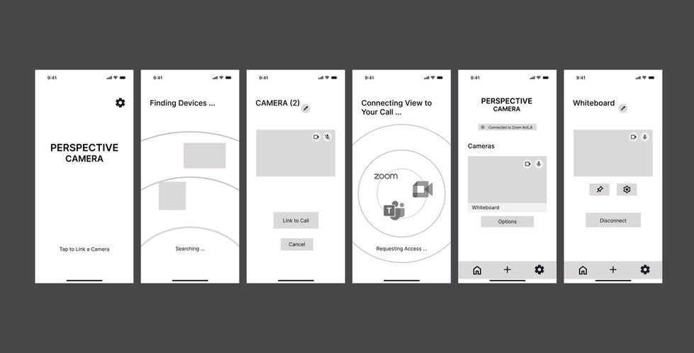Low Fidelity Prototype Wireframe