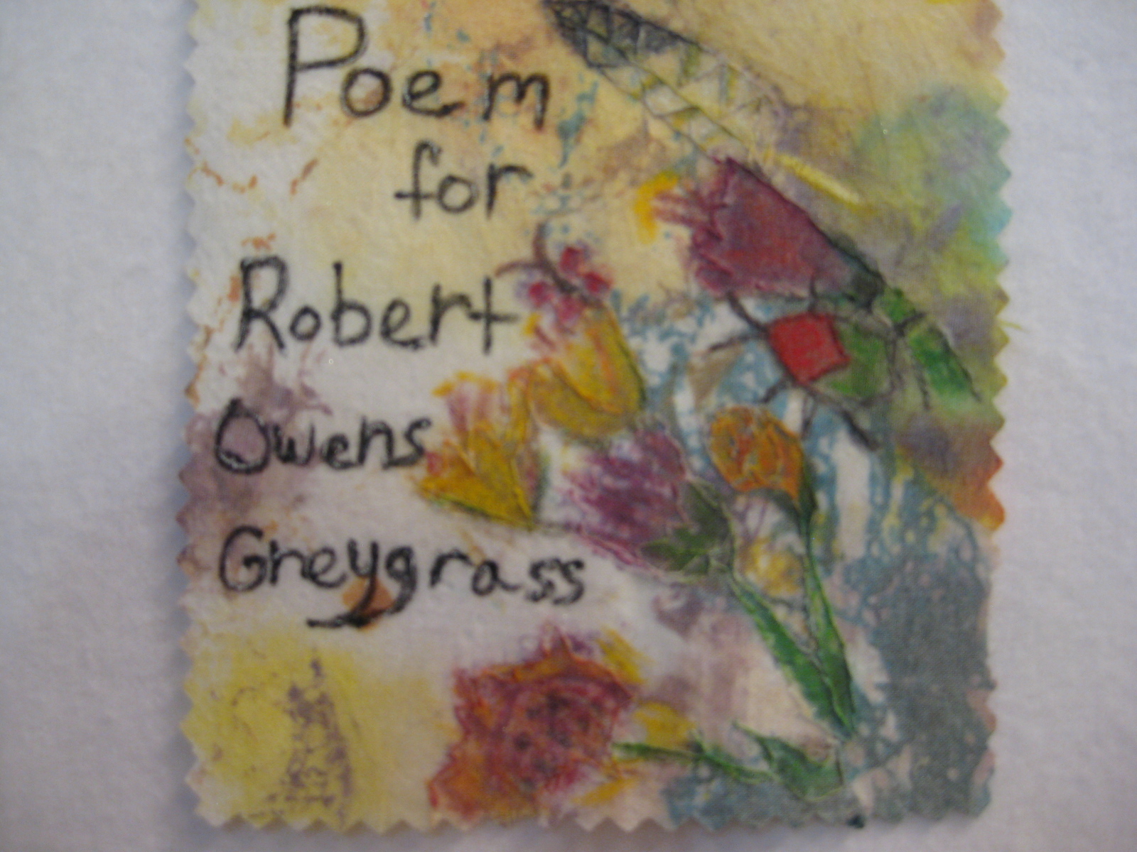 Poem for Robert Owens Greygrass