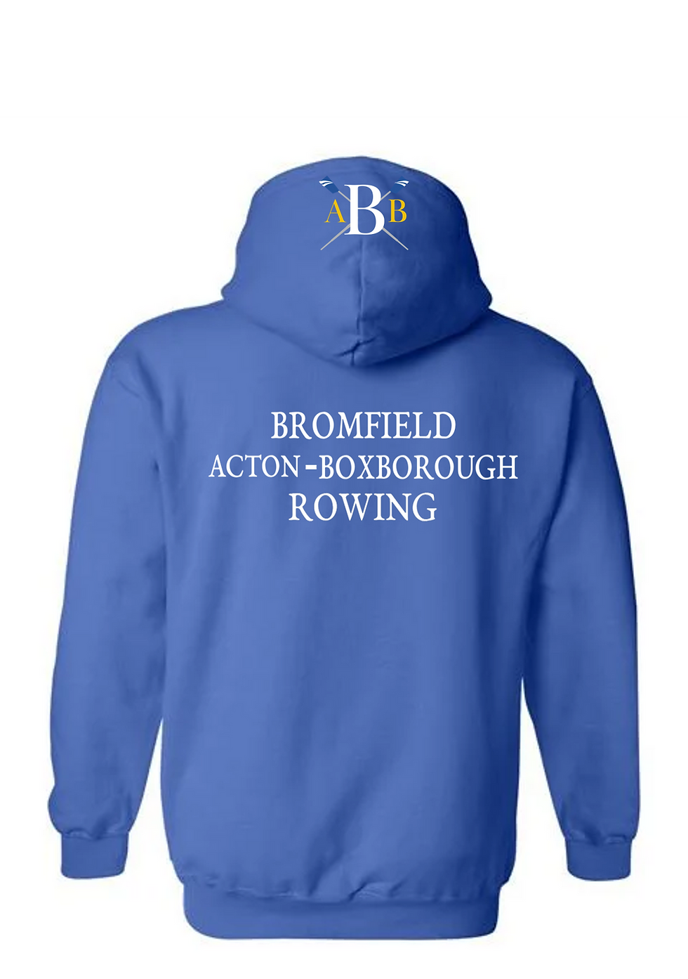 Thumbnail: Royal Blue Hoodie - BAB Rowing
