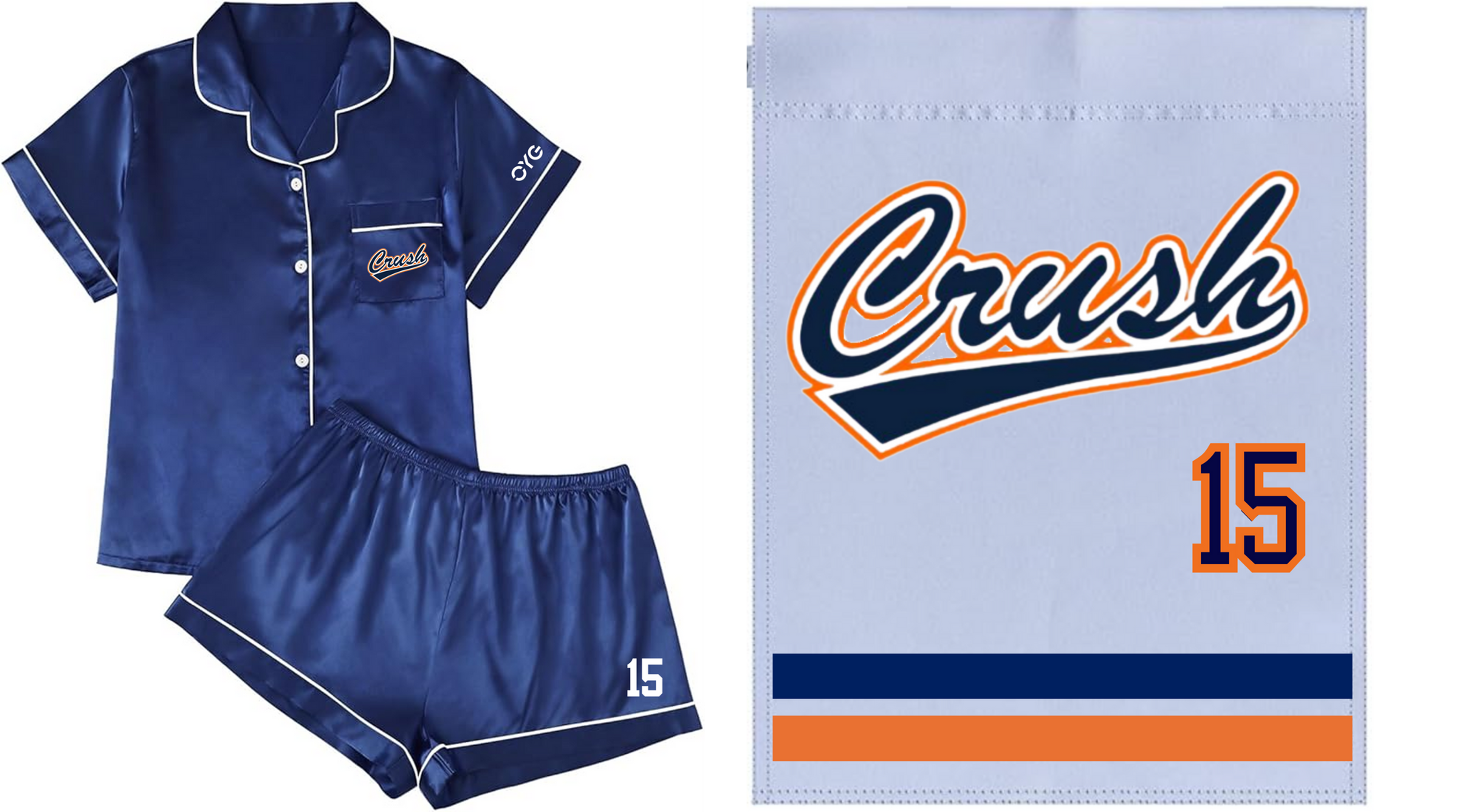 Team Pajama and Flag Set