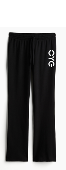 Thumbnail: Wide Leg Sweatpants - OYG Lettering