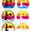Thumbnail: Cheerleader logo for front of shirt