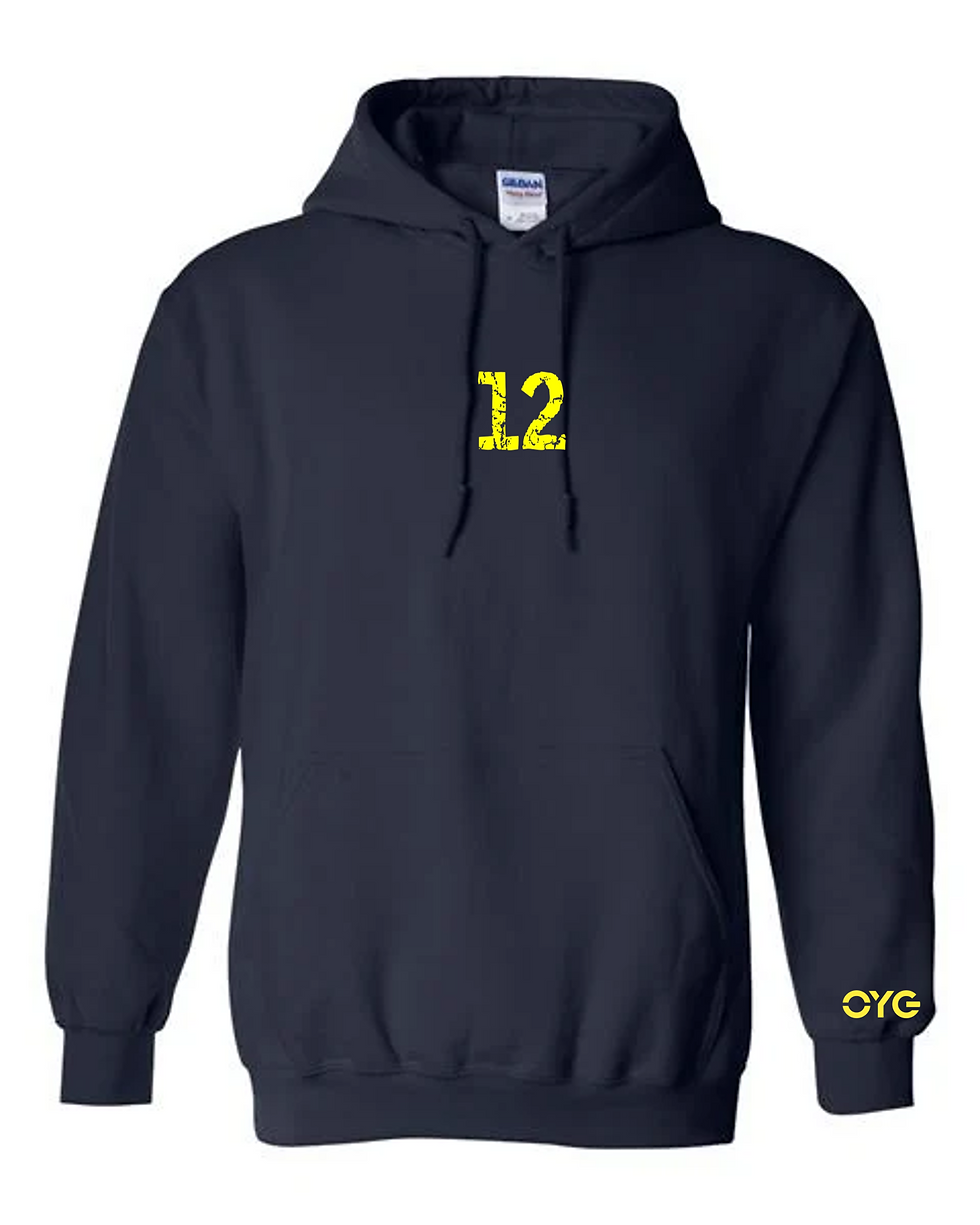 Thumbnail: AB Girls Basketball Sweatshirt - Navy Blue
