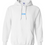 Thumbnail: blue  OYG logo on front center of white hoodie
