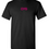 Thumbnail: pink OYG logo on front center of black T-shirt