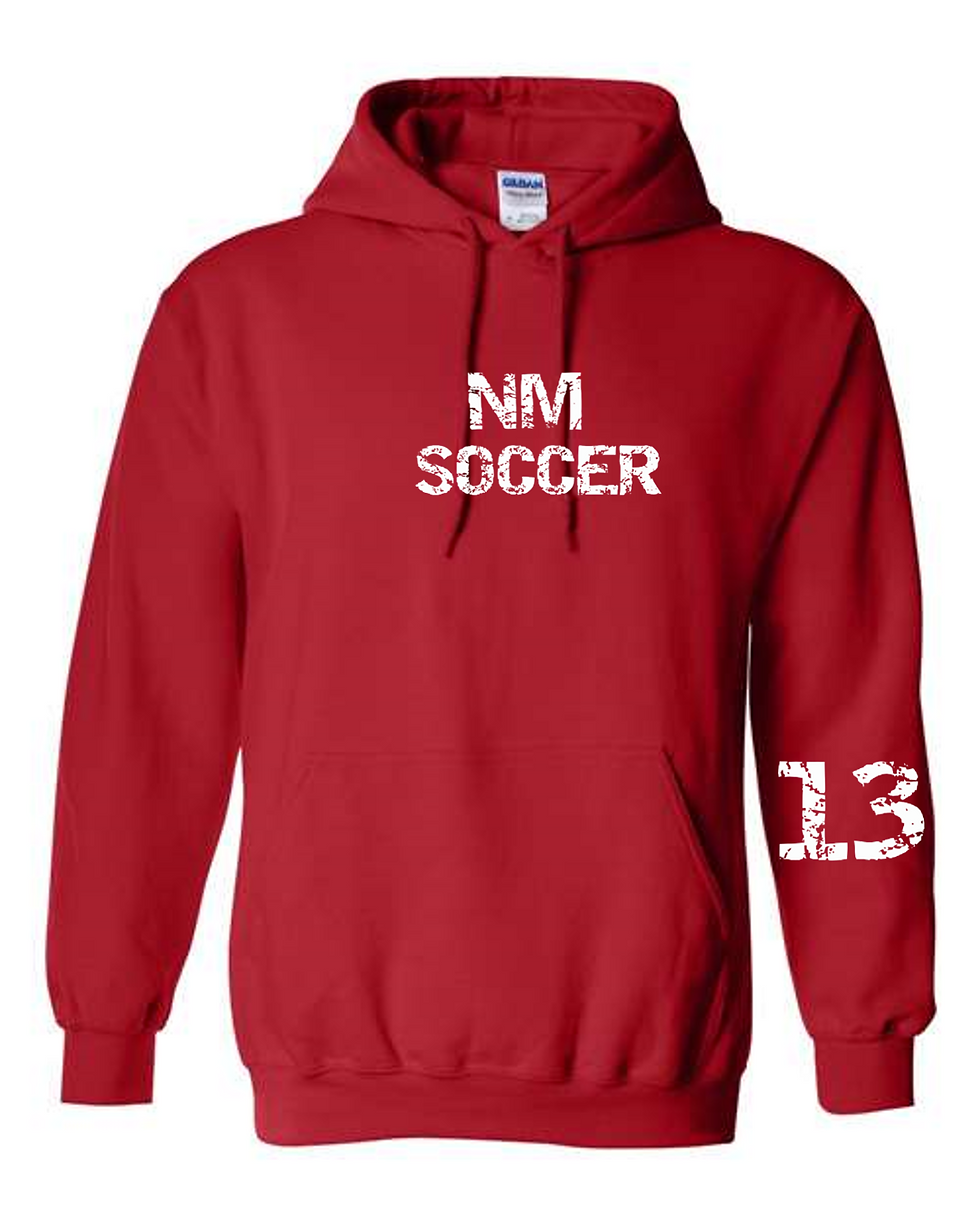 Thumbnail: NM Soccer Sweatshirt - Red