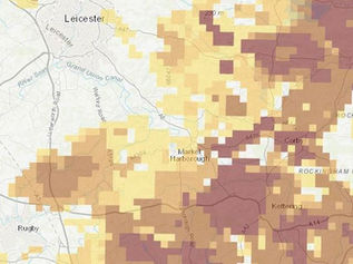 The parts of Leicestershire most at risk of radioactive gas: Radon