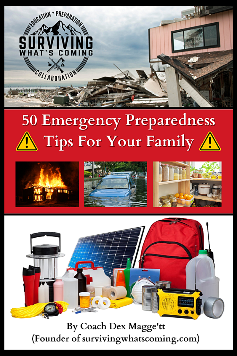 50 Emergency Preparedness Tips For Your Family