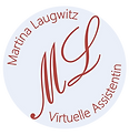 Logo von Martina Laugwitz - Ihre Virtuelle Assistentin im Bereich Bürodienstleistungen.