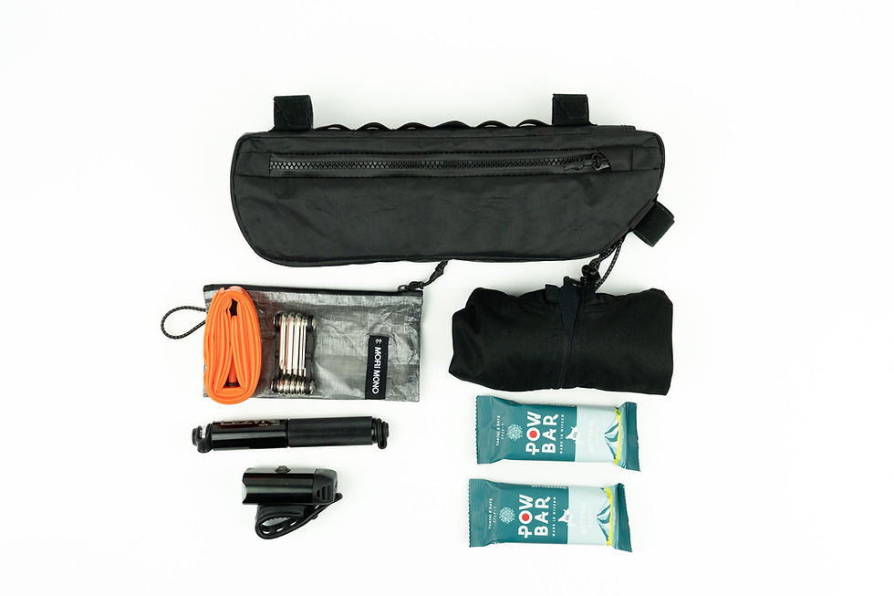 ESSENTIAL FRAME BAG // black // 90 g | Mori Mono