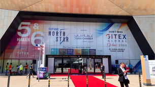 GITEX Impact 2024 exhibition hall Dubai - Earth VC climate tech and sustainable innovation showcase