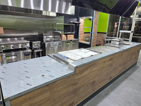 Custom Stainless Steel Fabrication for a Fast-Casual Restaurant Buildout in North Carolina