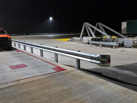 DOT Highway Rail Installation: Enhancing Safety at Utz Potato Chip Plant in Shelby, NC
