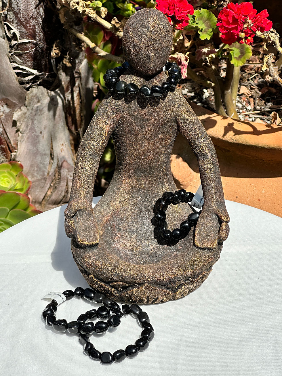 Black Obsidian Nugget Bracelet