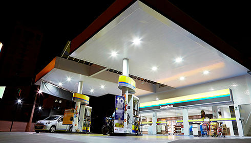 Iluminação Posto de Gasolina