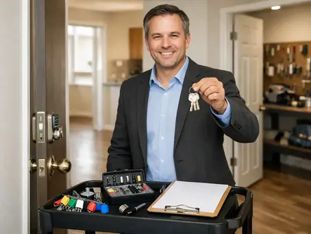 Property Manager Rekeying Between Tenants