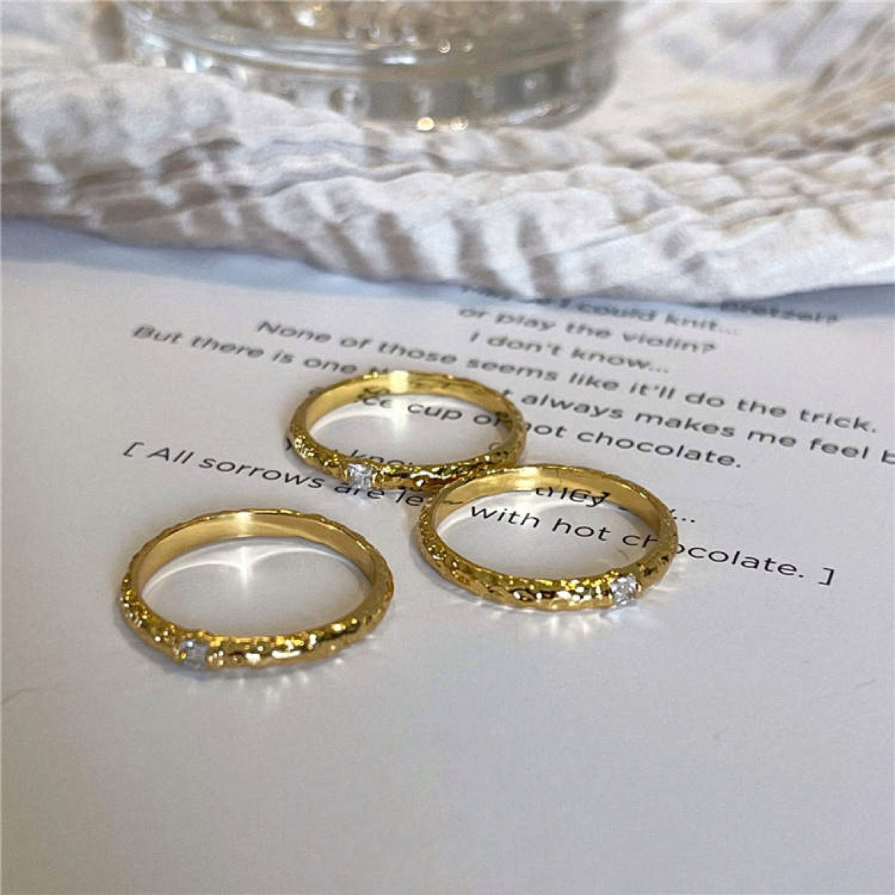 The Crystal Coral Ring 