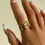 Thumbnail: The Golden Multi Layer Ring 