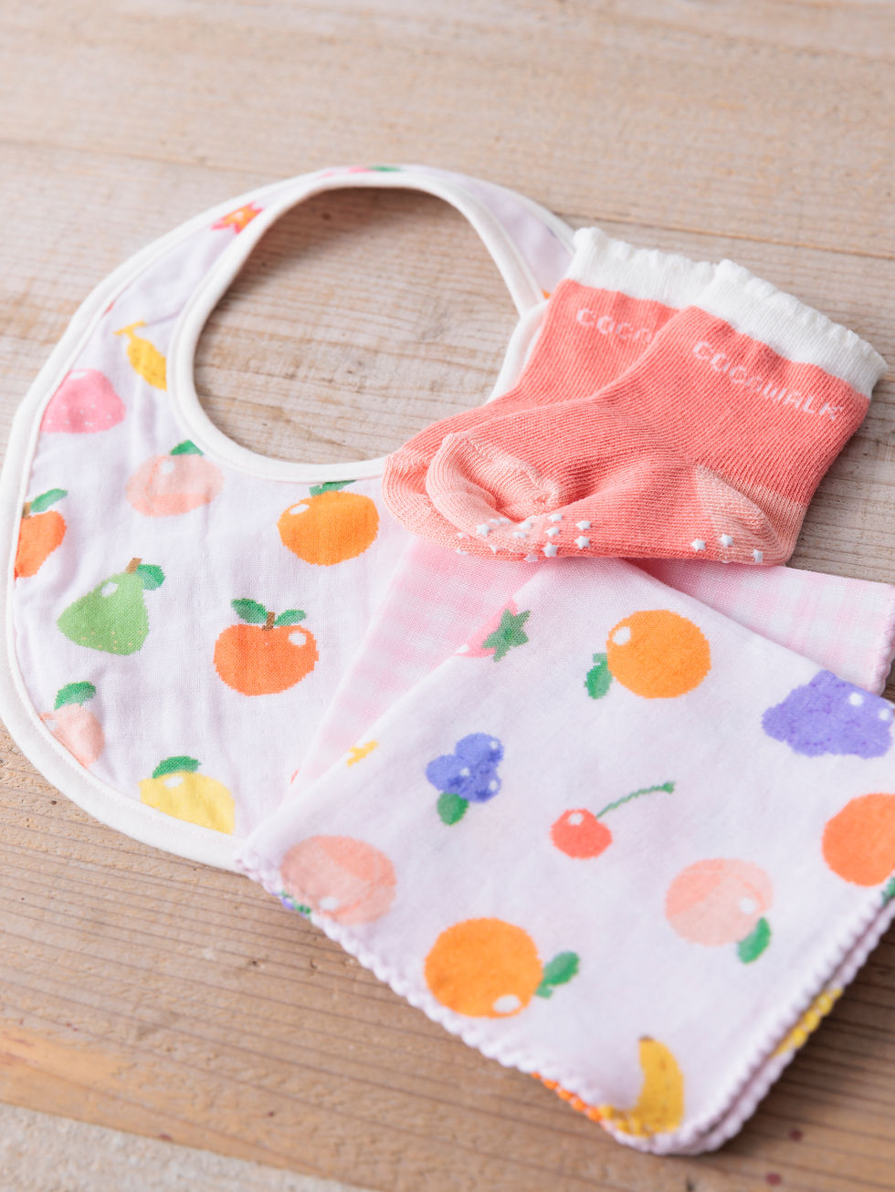 ソックスギフトBOX(モチーフ)ミックスフルーツ(R-250904MFU)