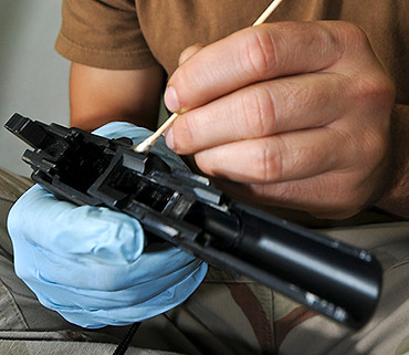 Learn how to properly clean your gun at Boom Boom Firearms Cleaing Workshop.