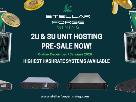 Ahead of the Curve: Stellar Forge Mining’s Bold Push into Next-Gen High-Density Hosting (Even Higher)