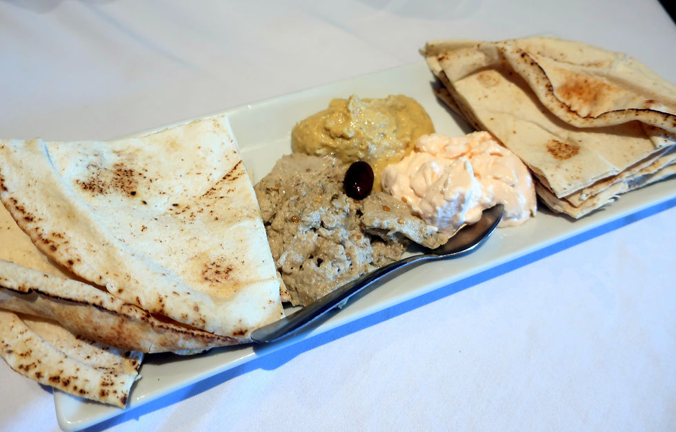 Dip platter.