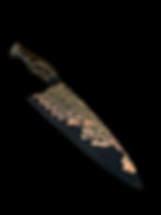 CopperMai, Copper Damascus, Copper Damascus Knife, Copper, Damascus Steel Knife, BronzeMai, Bronze D